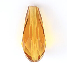 Helenski Crystal , Art.8120 17x7mm Teardrop -  Light Topaz