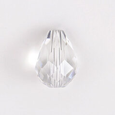Bead, Helenski Crystal Art.8115 10x8mm Teardrop - Crystal