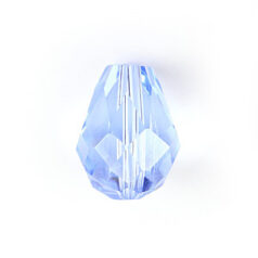 Bead, Helenski Crystal Art.8115 10x8mm Teardrop - Light Sapphire