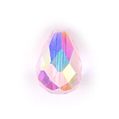 Genuine Helenski Crystal, Art.8115 10x8mm Teardrop -  Rosaline AB