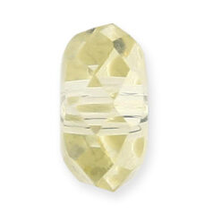 Bead, Helenski Crystal Art.8050 4x6mm Rondelle - Jonquil