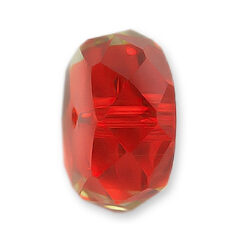 Bead, Helenski Crystal Art.8050 4x8mm Rondelle - Light Siam