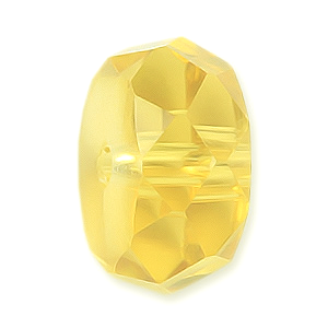 Bead, Helenski Crystal Art.8050 4x8mm Rondelle - Jonquil
