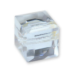 Bead, Helenski Crystal Art.8008 6x6mm Cube - Alexandrite