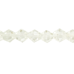 Bead, Helenski Crystal, 6mm Bicone - Crystal