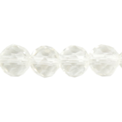 Bead, Helenski Crystal, 8mm Round - Crystal