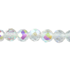 Bead, Helenski Crystal, 6mm Round - Alexandrite AB