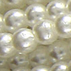 Bead, 12mm Round Japanese Acrylic Pearls - White