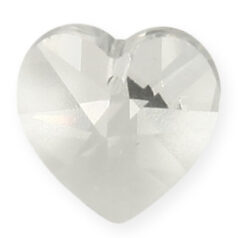 Helenski Crystal 14mm Heart - Crystal