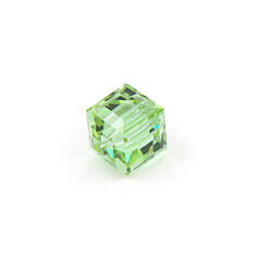 Swarovski Crystal Art.5601 6mm Cube - Cantaloupe