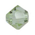 Bead, Swarovski Crystal, Art.5301 (Art.5328) 8mm Bicone - Cantaloupe