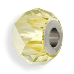 Swarovski Crystal Art.5940 - Pandora Style -  14mm BeCharmed Briolette Bead - Jonquil