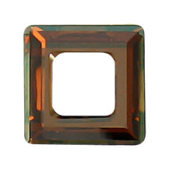 Swarovski Crystal Art.4439 14mm Square Ring - Crystal Copper CAL V SI