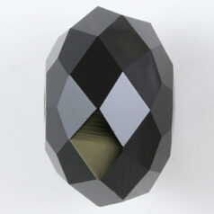 Swarovski Crystal Art.5041 18mm Briolette Bead (large hole)-Jet