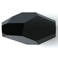 Swarovski Crystal Art.5203 18x12mm Polygon - Jet