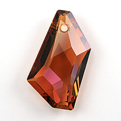 Swarovski Crystal Art.6670 24mm De-Art Pendant - Crystal Copper