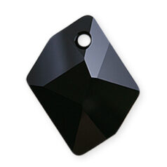 Swarovski Crystal Art.6680 20mm Cosmic Pendant - Jet
