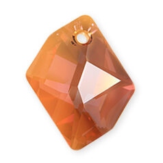 Swarovski Crystal Art.6680 20mm Cosmic Pendant - Crystal Copper