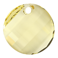 Swarovski Crystal Art.6621 18mm Twist Pendant - Jonquil