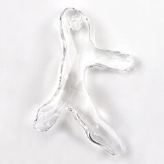 Swarovski Crystal Art.6790 40mm Coral Pendant (3 Sprigs) - Crystal