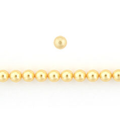 Art.5810 5mm Round Pearl - Gold