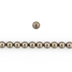 Art.5810 5mm Round Pearl - Brown