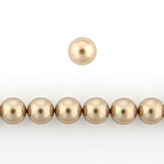Art.5810 8mm Round Pearl - Bronze