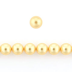 Art.5810 8mm Round Pearl - Gold