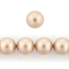 Art.5810 8mm Round Pearl - Powder Almond