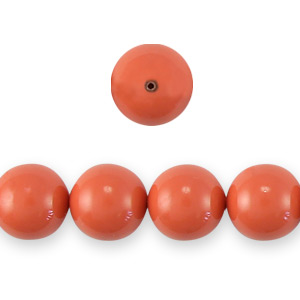 Art.5810 8mm Round Pearl - Coral