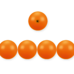 Art.5810 8mm Round Pearl - Neon Orange