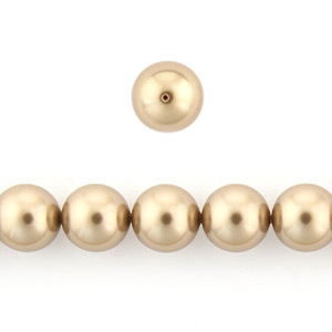 Art.5810 10mm Round Pearl - Bronze