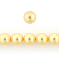 Art.5810 10mm Round Pearl - Gold