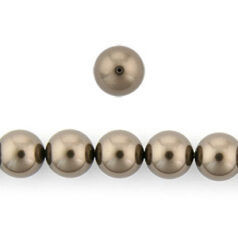 Art.5810 10mm Round Pearl - Brown