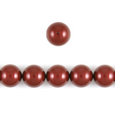 Art.5810 10mm Round Pearl - Bordeaux