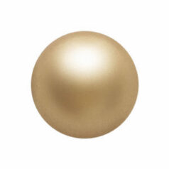 Art.5810 10mm Round Pearl - Vintage Gold