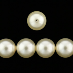 Swarovski Crystal Art.5811 10mm Pearl (Large Hole) - Cream