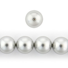 Swarovski Crystal Art.5811 10mm Pearl (Large Hole) - Light Grey