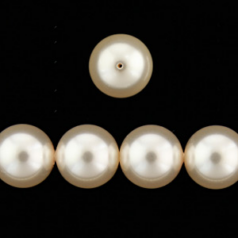 Art.5811 14mm Pearl (Large Hole) - Creamrose