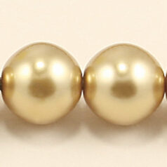 Art.5811 14mm Pearl (Large Hole) - Light Gold