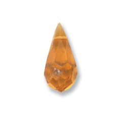 Preciosa Crystal Drop 18x9mm - Topaz