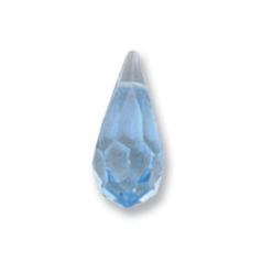 Preciosa Crystal Drop 18x9mm - Light Sapphire