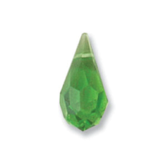 Preciosa Crystal Drop 18x9mm - Peridot