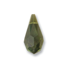 Preciosa Crystal Drop 18x9mm - Olivine