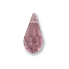 Preciosa Crystal Drop 18x9mm - Light Amethyste