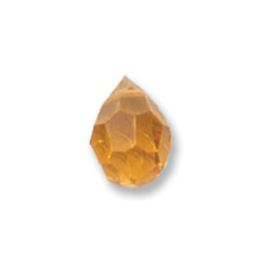 Preciosa Crystal Drop 15x9mm - Topaz