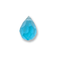 Preciosa Crystal Drop 15x9mm - Aquamarine