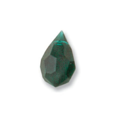 Preciosa Crystal Drop 15x9mm - Emerald