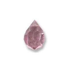 Preciosa Crystal Drop 15x9mm - Light Amethyst