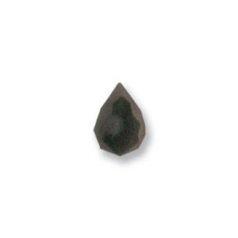 Preciosa Crystal Drop 10x6mm - Jet Black